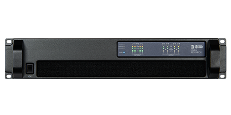 [44C10 Dante 4ch Installation Amplifier 2500w] 44C10 (Dante)
