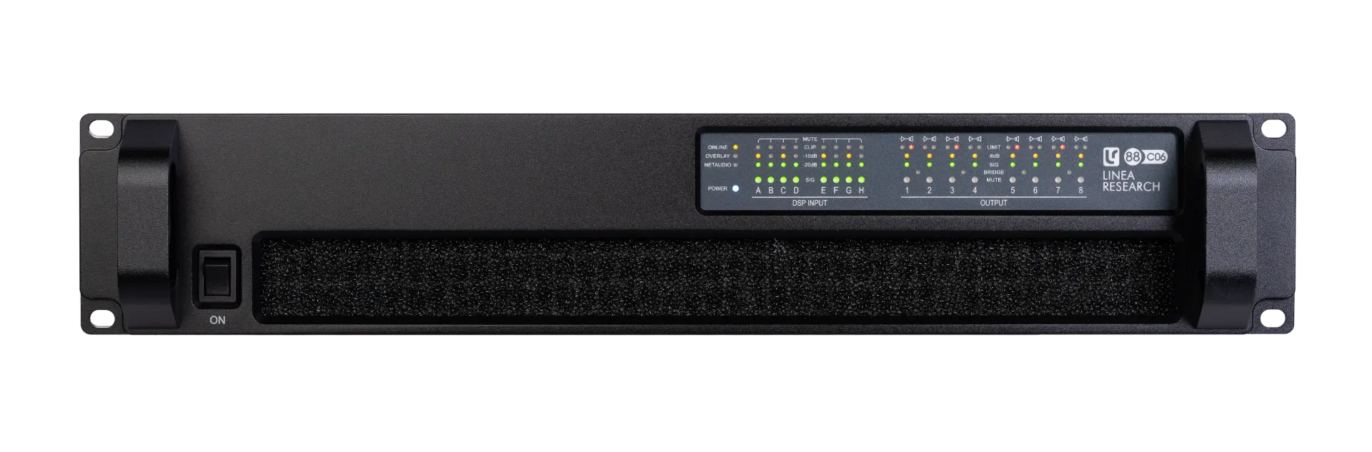 [88C6 Dante  8ch Installation Amplifier 750w] 88C06 (Dante)