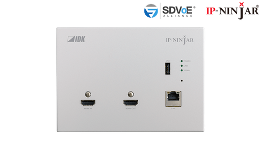 NJR-P01UCW-T - 4K@60 Wallplate HDMI Encoder CAT model