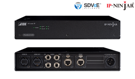 NJR-P01UCR-TR - 4K@60 HDMI Transceiver Rugged Chassis model for CAT6A