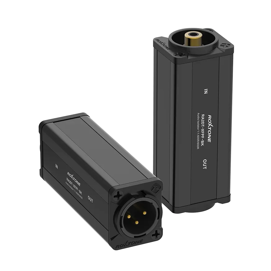 Single Channel Isolator - RCA to XLR